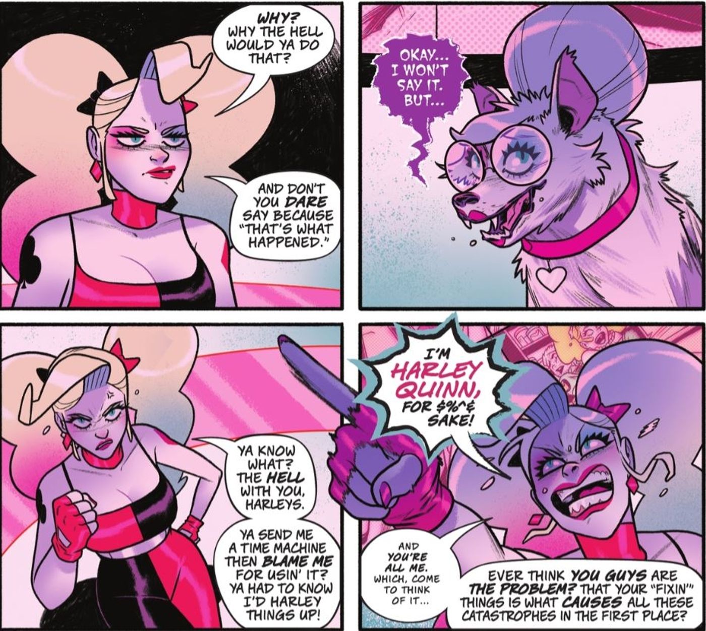 Harley Quinn vs the Council of Quinn DC