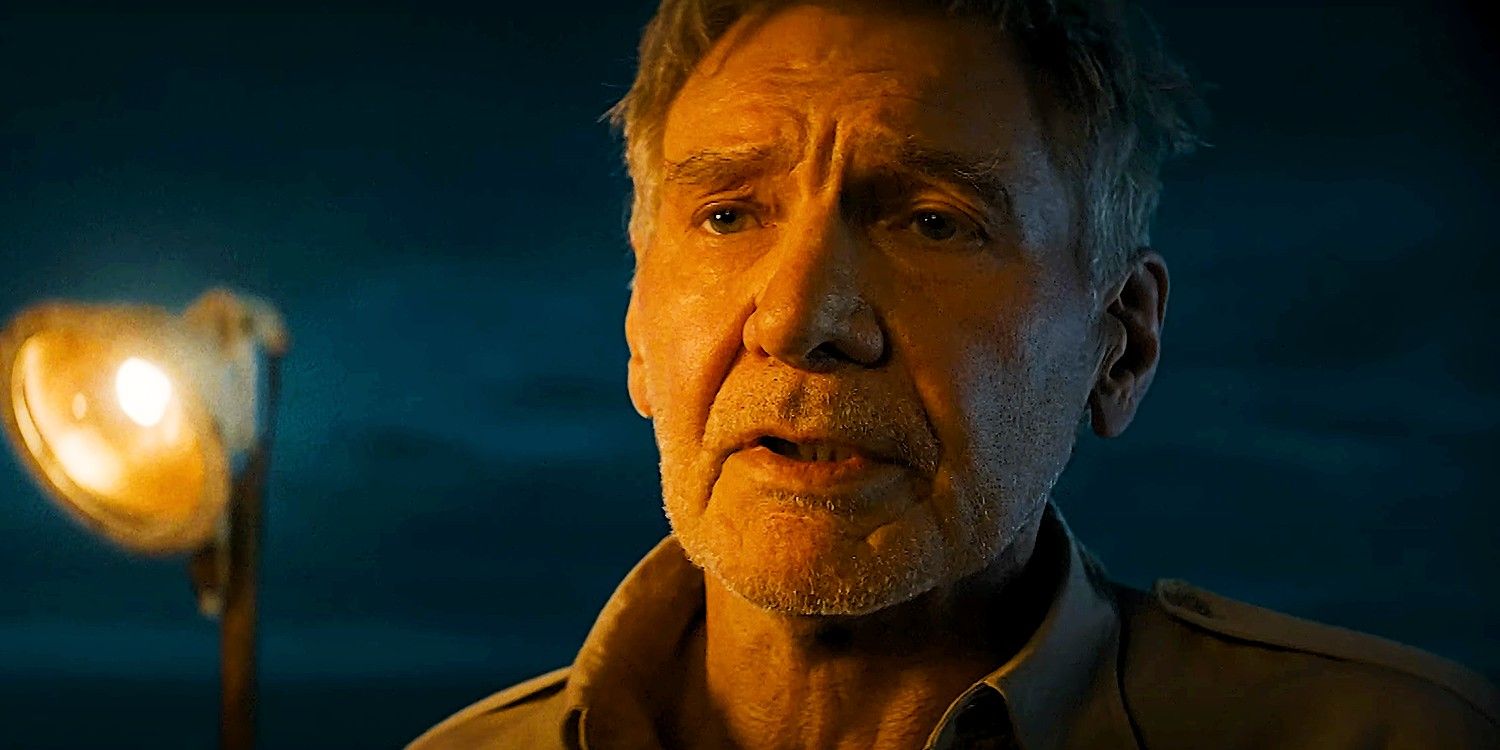 Harrison Ford as Indiana Jones in Indiana Jones and the Dial of Destiny