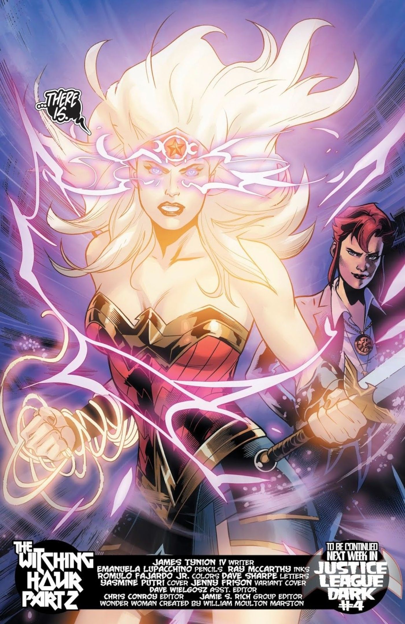 Hecate posessed Wonder Woman