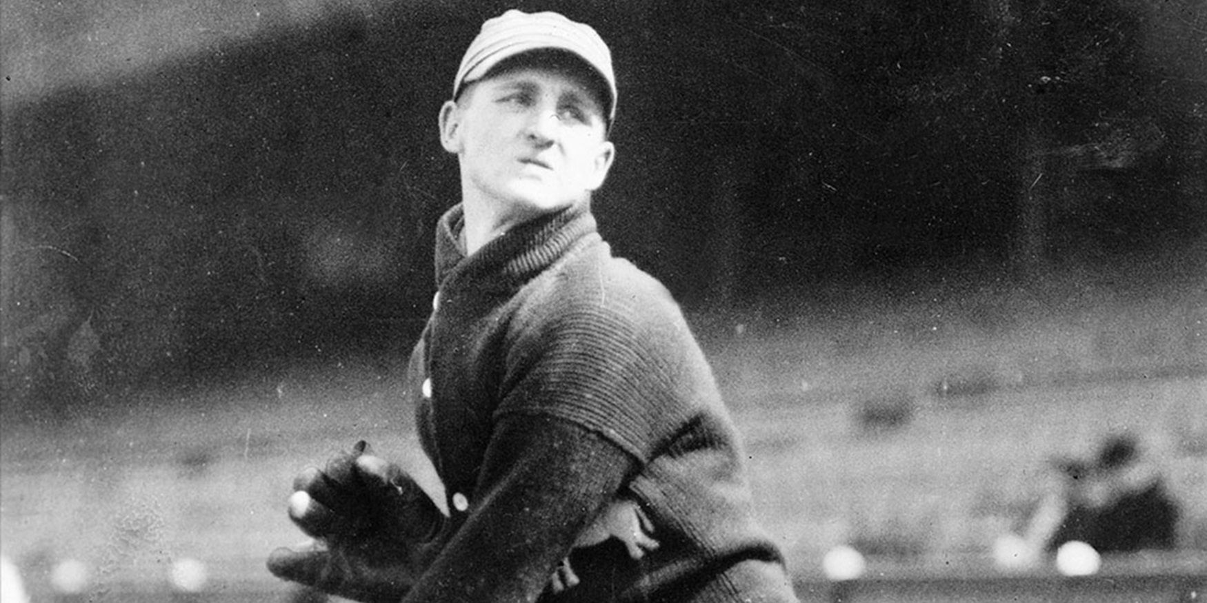 Herb Pennock on the field