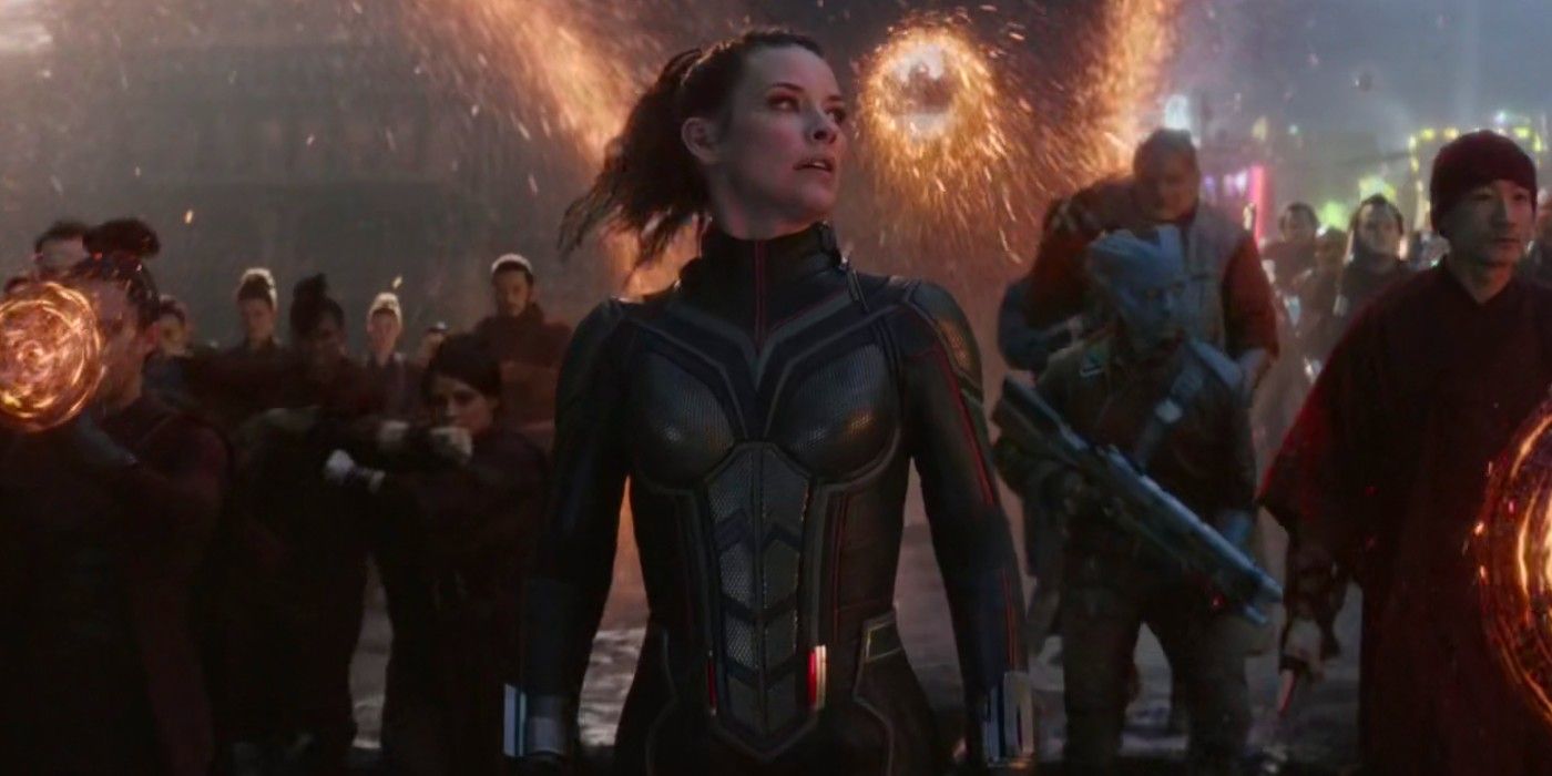 Hope Van Dyne Wasp in Avengers Endgame