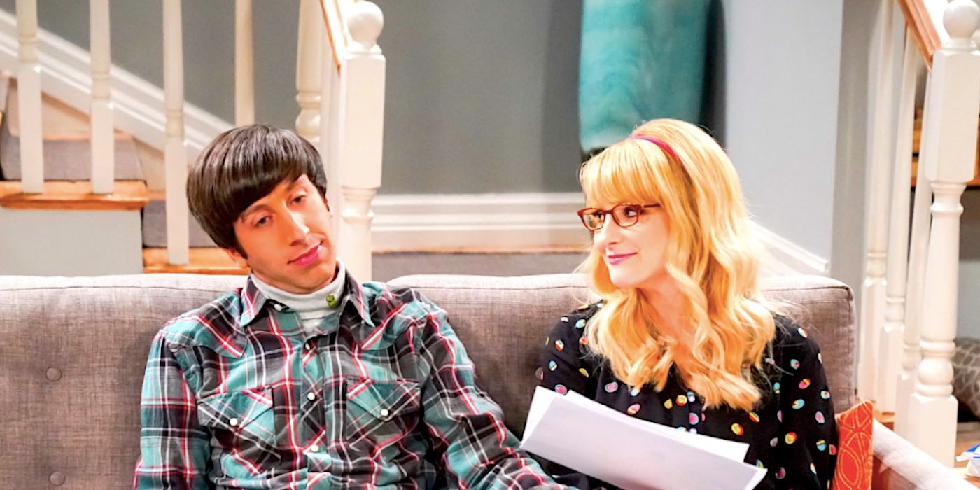 Howard and Bernadette in The Big Bang Theory