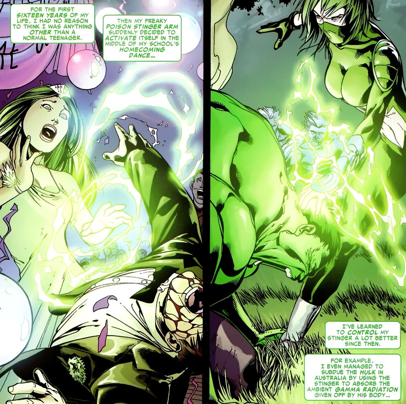 hulk’s daughter scorpion carmilla black