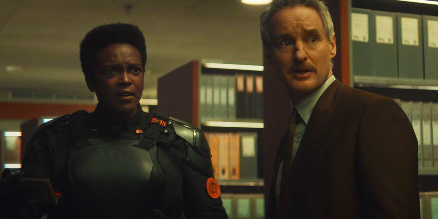 Hunter B-15 and Mobius in Loki season 1