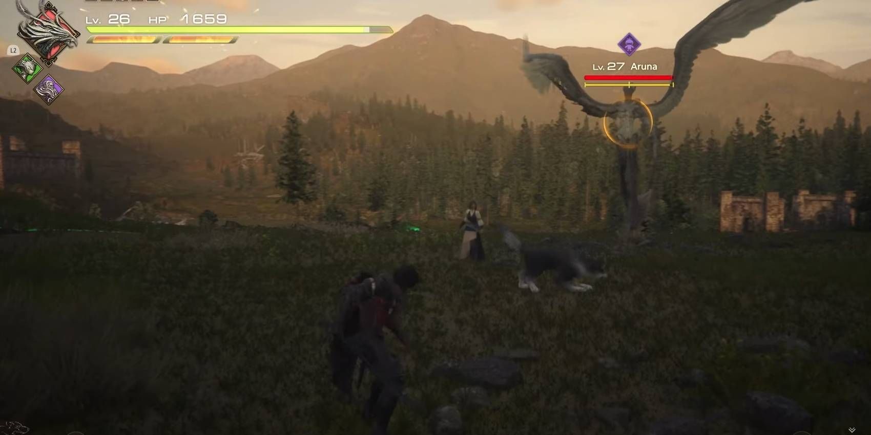 Final Fantasy 16 Aruna or &ldquo;The Angel of Death&rdquo; C-Rank Hunt Fight