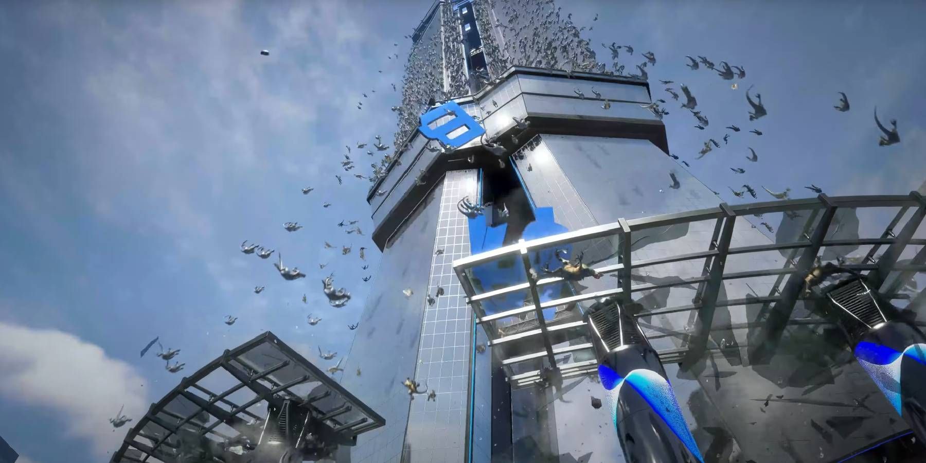 Exoprimal Bikitoa Island Tower Battlefield Location with Raptor Swarm