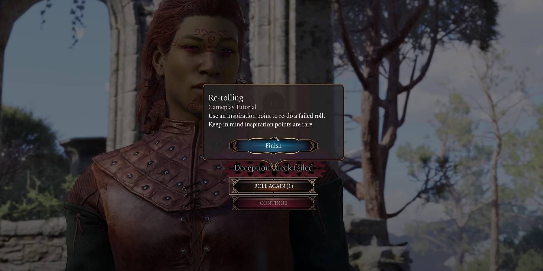 Baldur&rsquo;s Gate 3 Re-Rolling with Inspirations Gameplay Tutorial