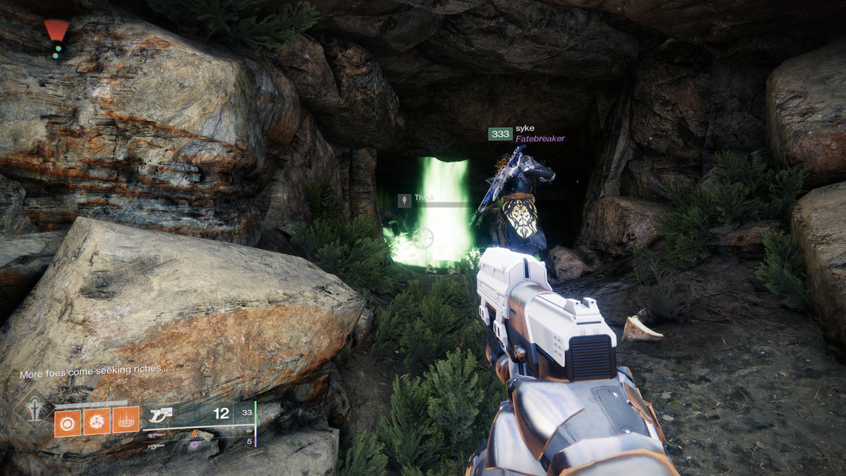 Destiny 2 Grasp of Avarice Loot Cave