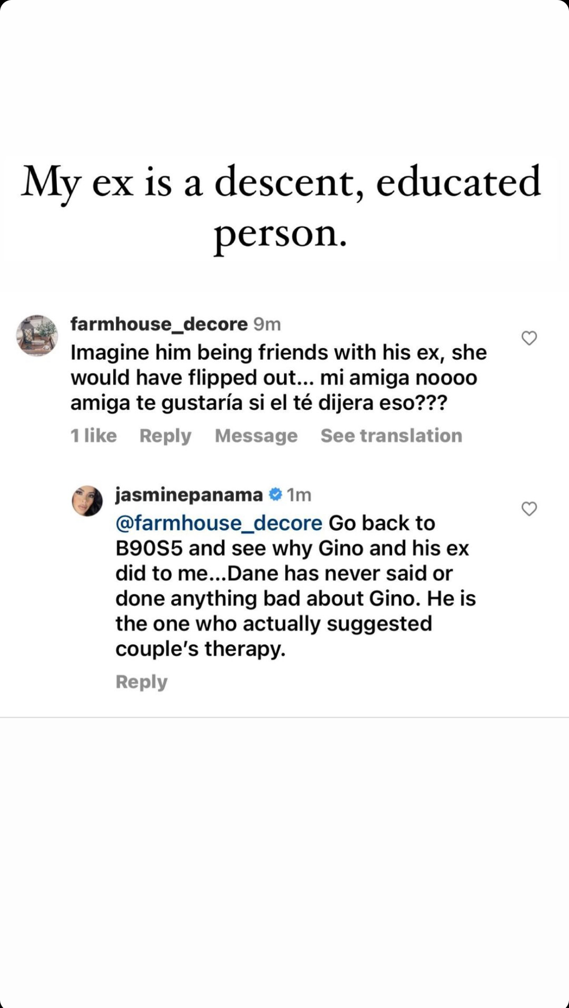 Jasmine Pineda 90 Day Fiance IG