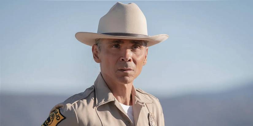 Joe Leaphorn in a hat and Lieutenant uniform
