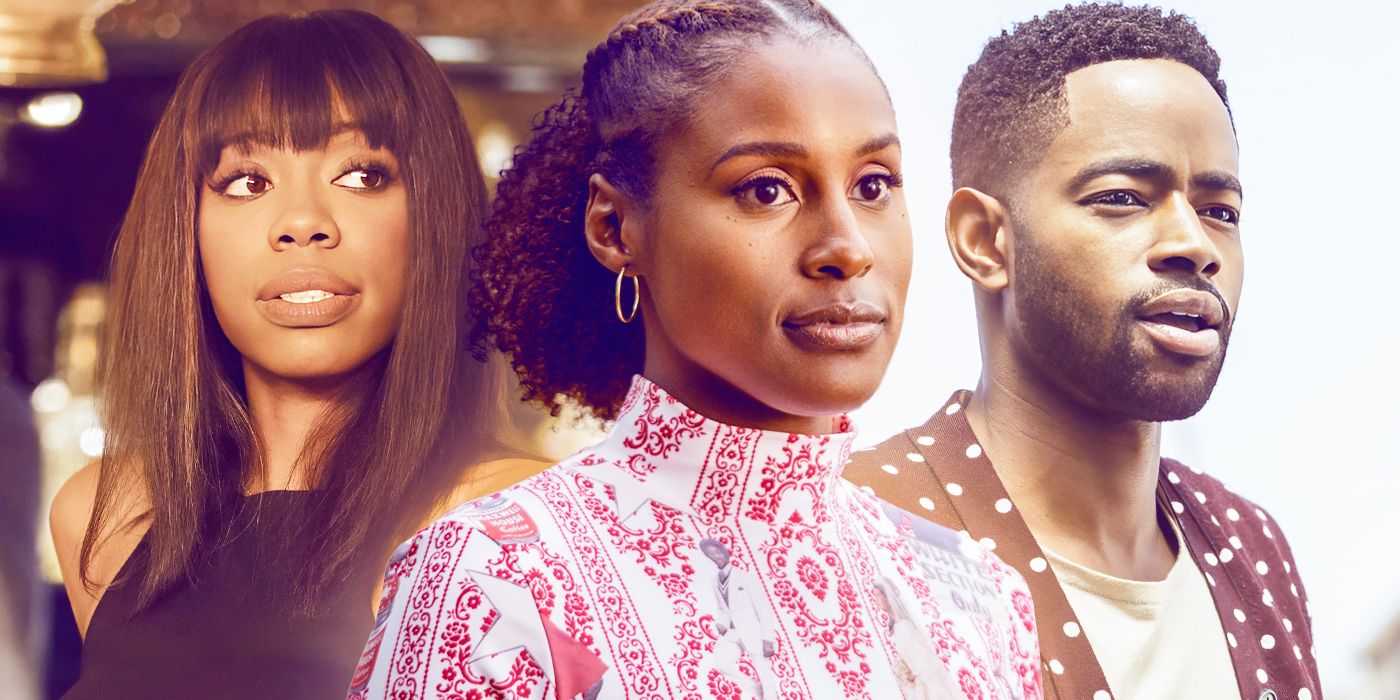 Molly, Issa, and Lawrence in Insecure.