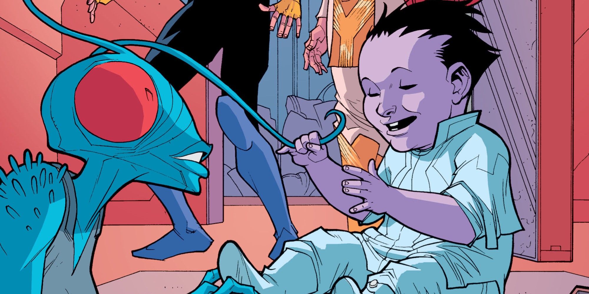 Invincible Comics Andressa and Oliver Grayson