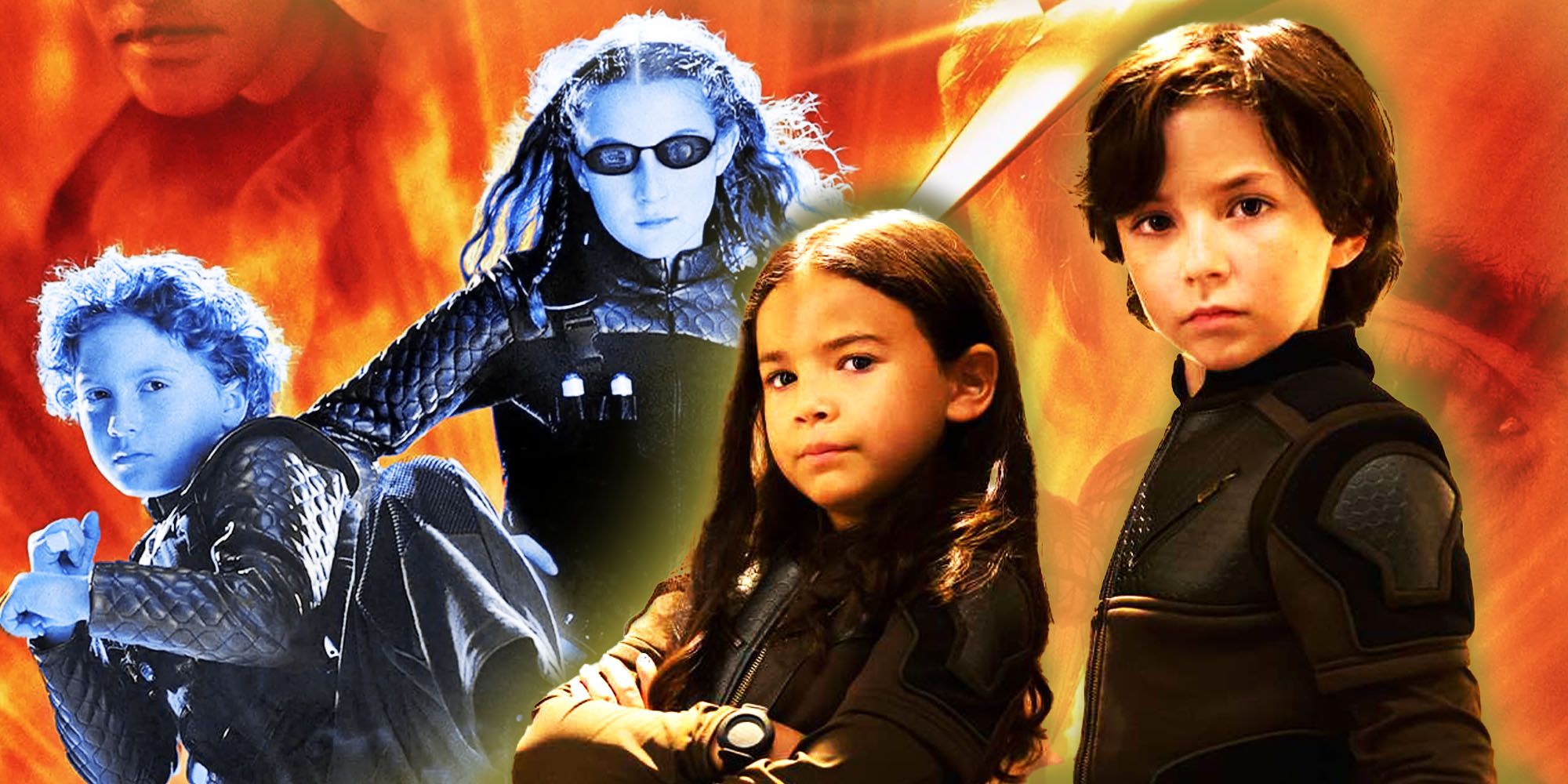 Juni and Carmen in Spy Kids with Netflix's new Spy Kids: Armageddon actors