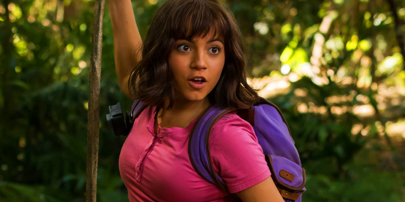 Isabela Merced as Dora in Dora and the Lost City of Gold
