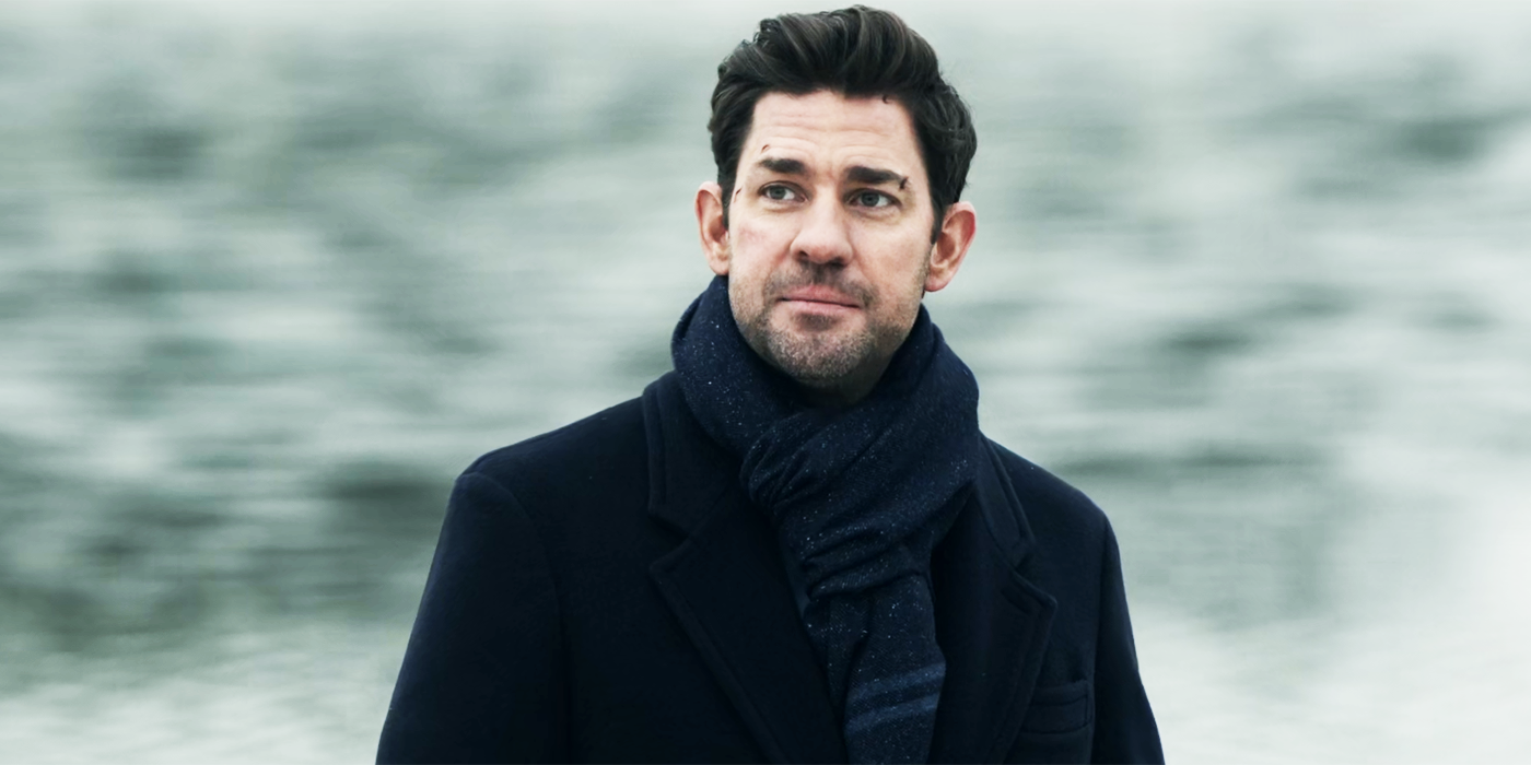 John Krasinski in the snow in the Jack Ryan season 4 finale