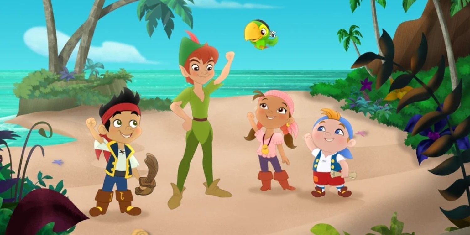 Jake And The Neverland Pirates with Peter Pan