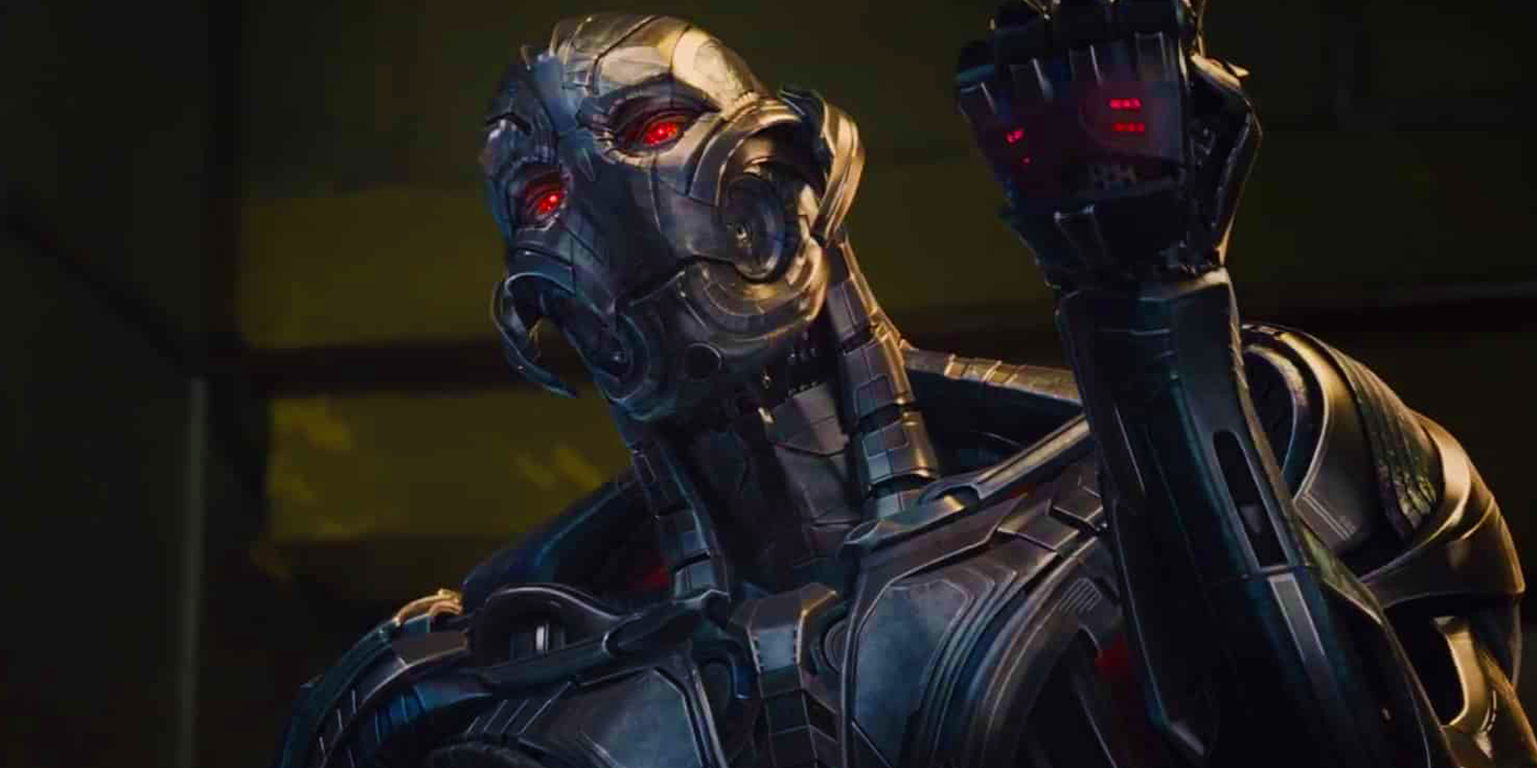 James Spader as Ultron in Avengers Age of Ultron