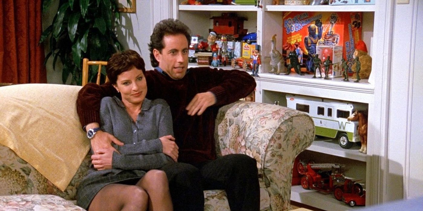 Jerry Seinfeld and vintage toy collector girlfriend in Seinfeld