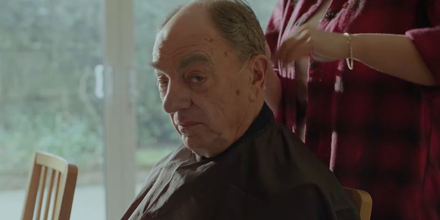 Jim getting his hair cut in Breeders