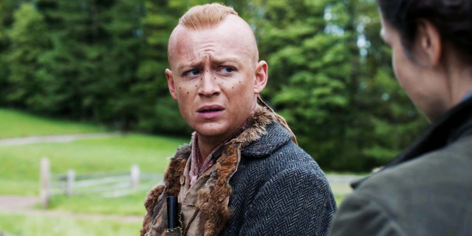 John Bell como el joven Ian en la temporada 7 de Outlander