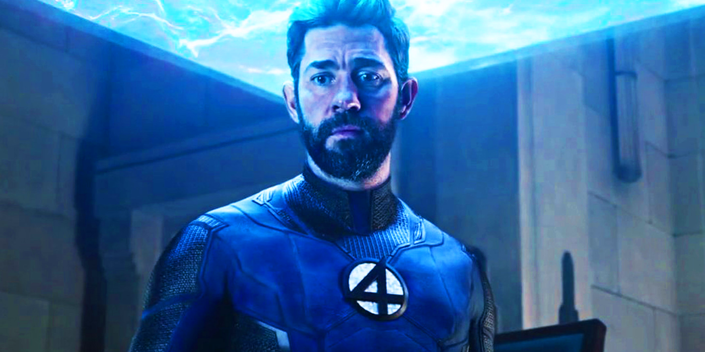 John Krasinski as Reed Richards' Mister Fantastic in Doctor Strange in the Multiverse of Madness