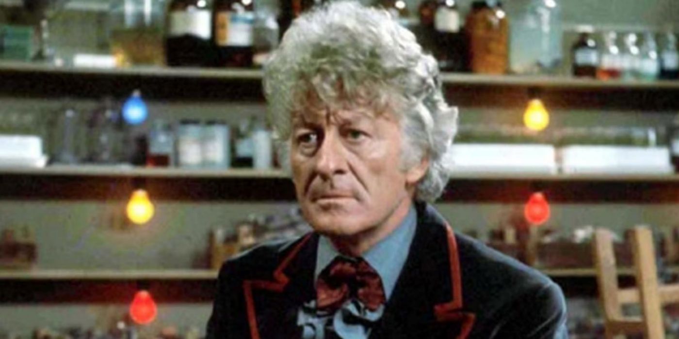 John Pertwee as the Third Doctor in Doctor Who