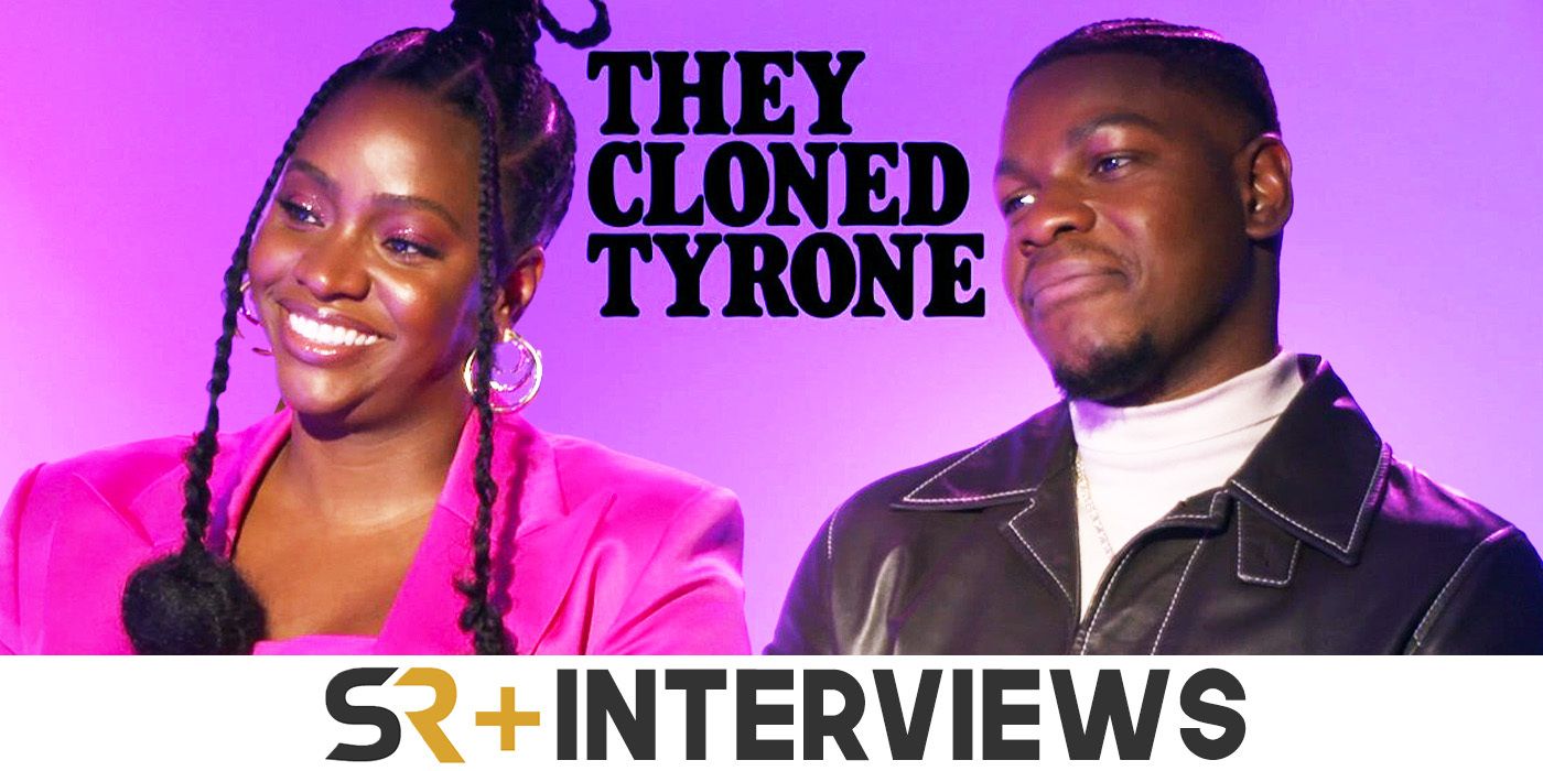 john boyega & teyonah parris they cloned tyrone interview