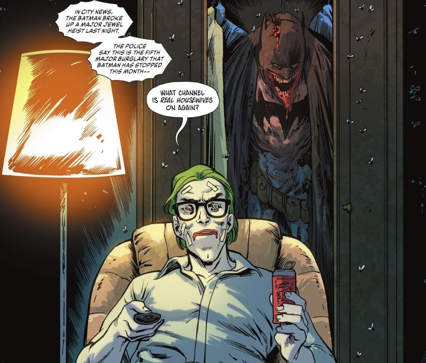 Joker and Batman&rsquo;s Body DC