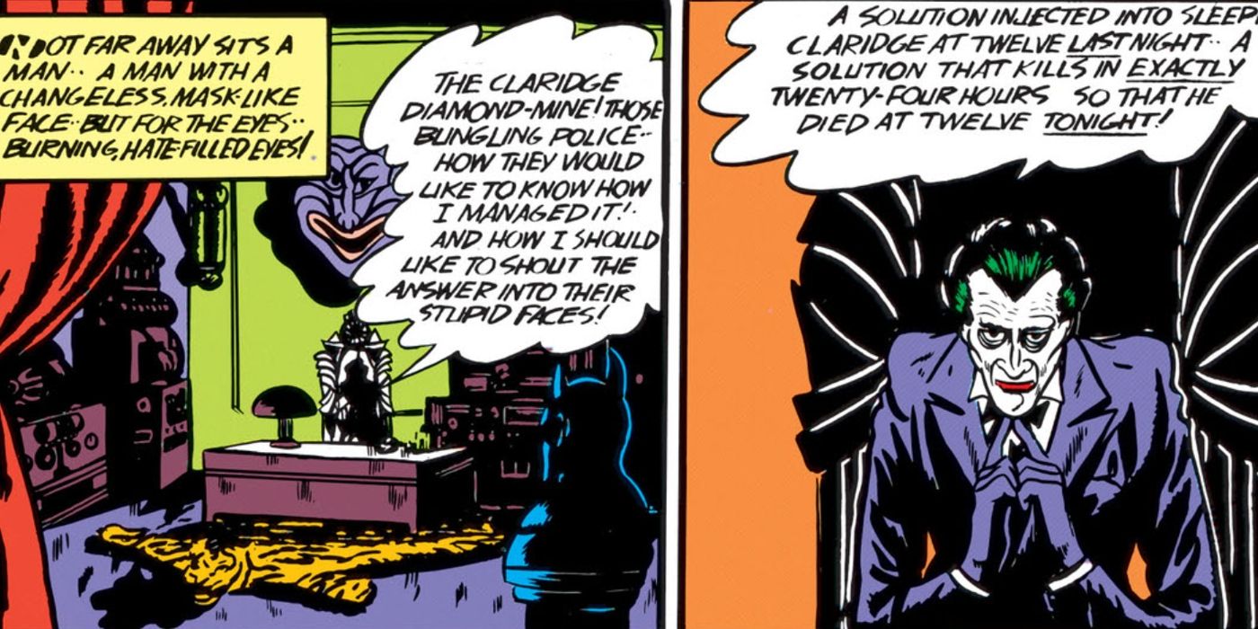 Joker First Appearance DC