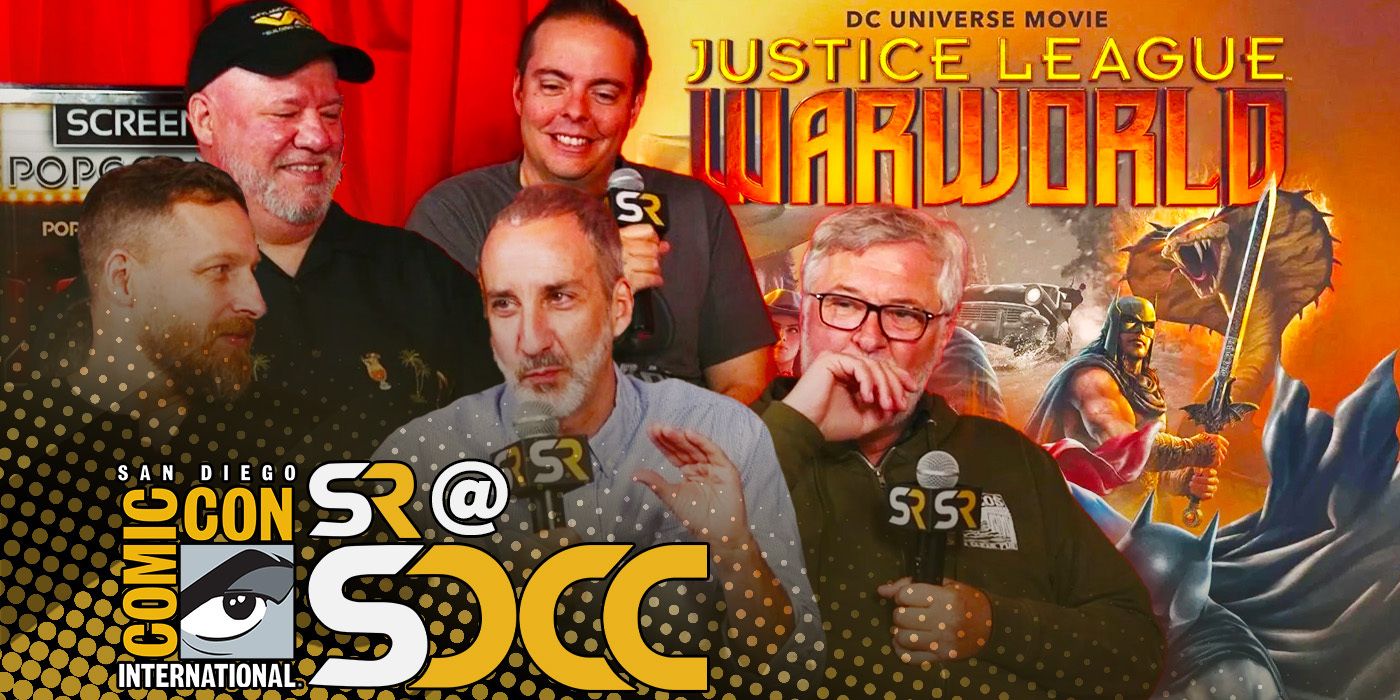 Justice League Warworld Creative Team at SDCC 2023