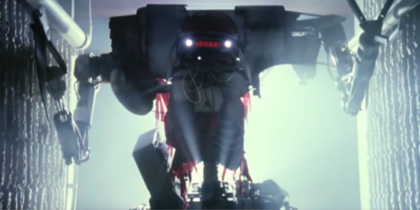 Kaalium cyborgs walking in Moontrap