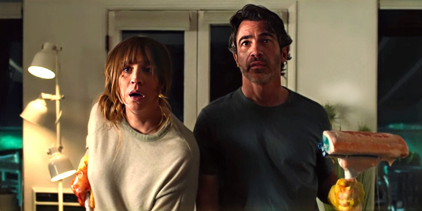 Kaley Cuoco and Chris Messina in Based on a True Story
