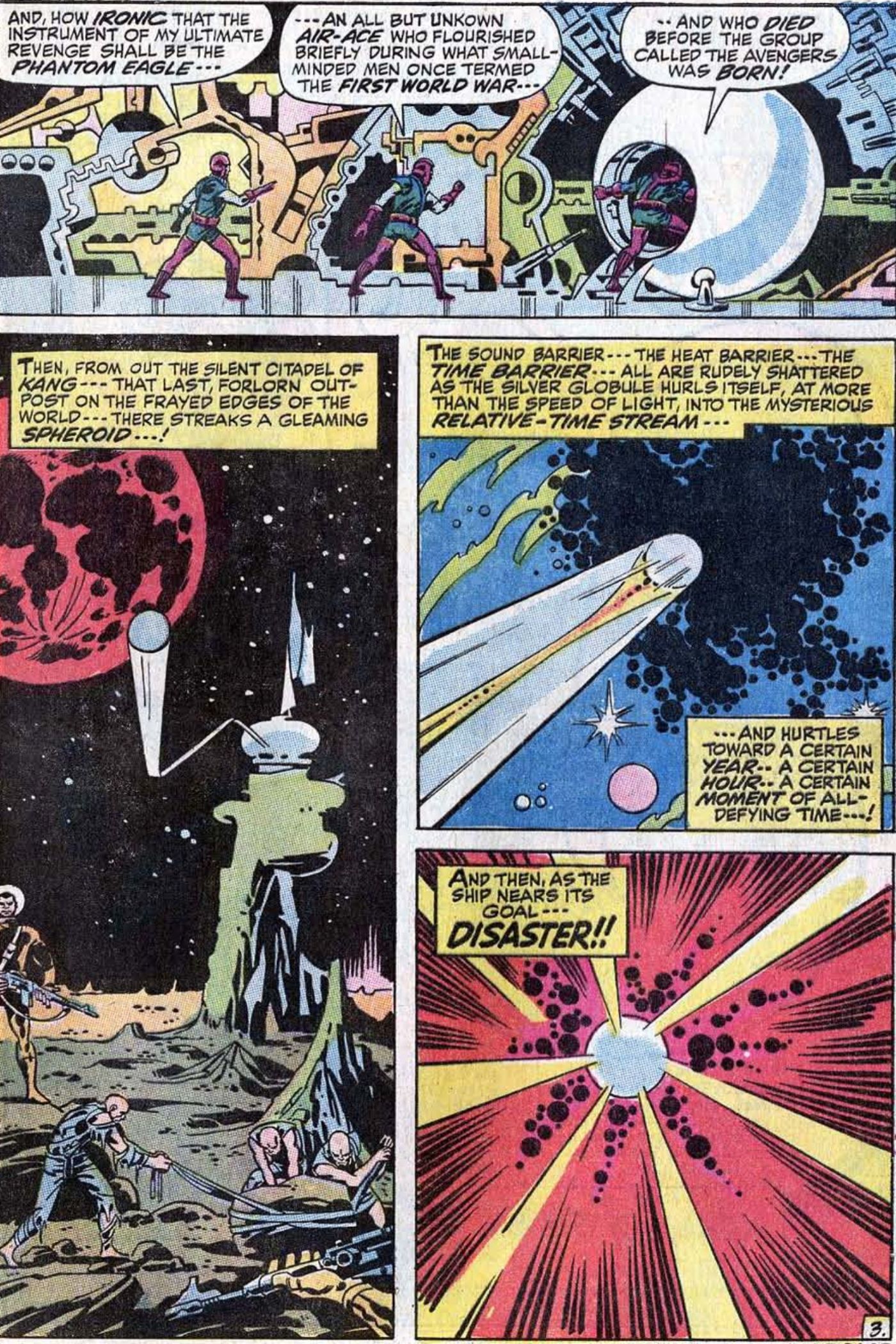 Kang proving his ship&rsquo;s speed.