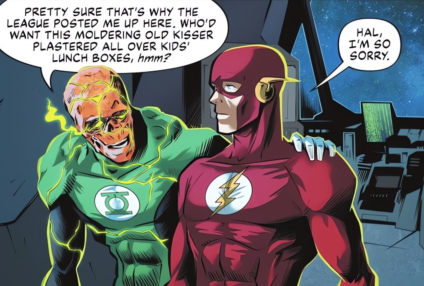 Knight Terrors Flash and Justice League DC