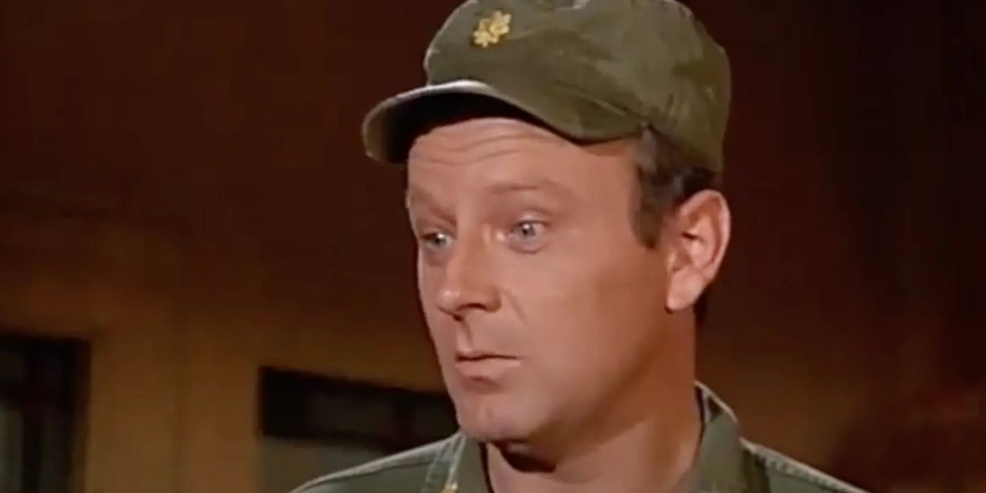 Larry Linville as Frank Burns in MASH