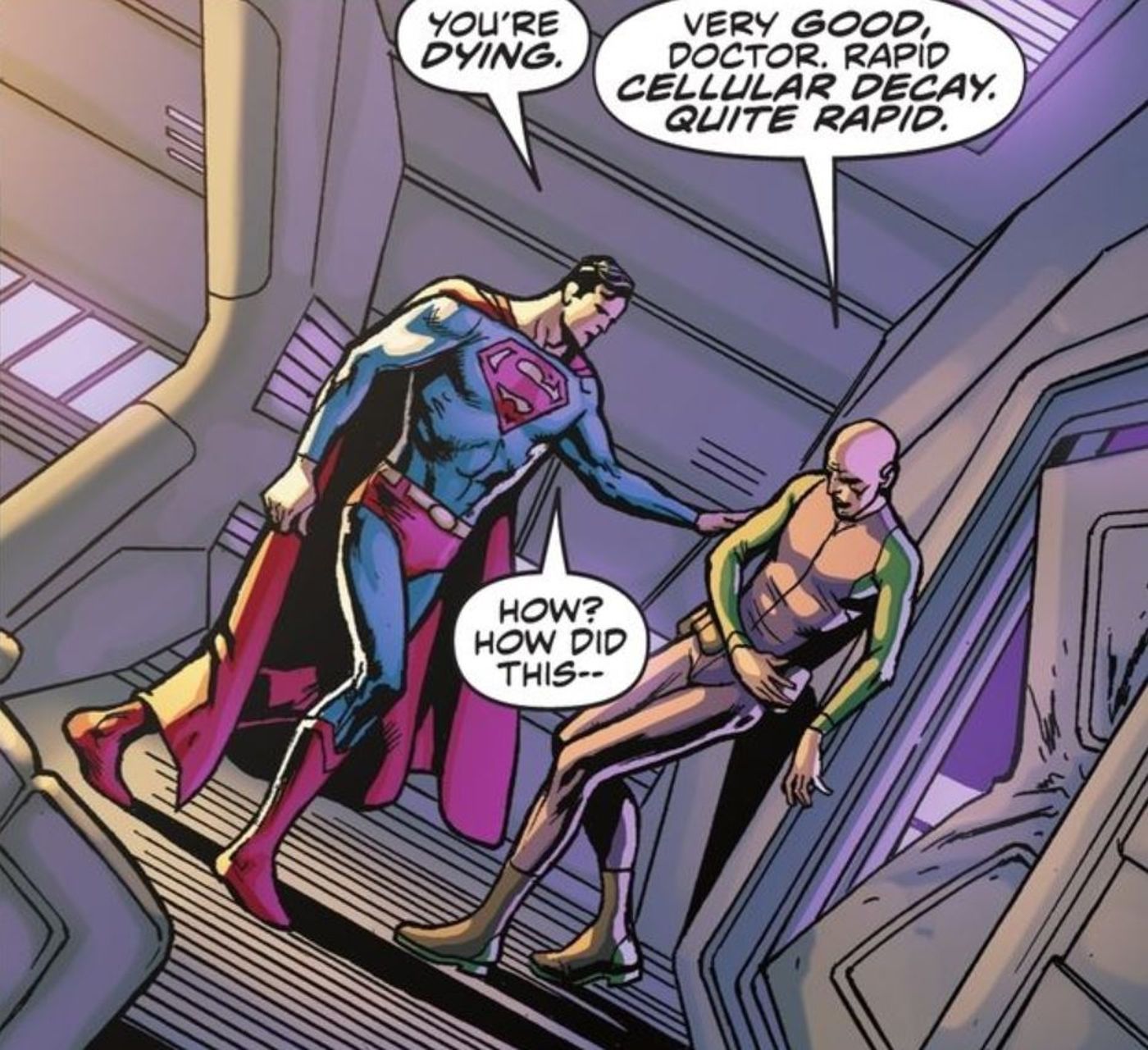Lex Luthor is Dying DC