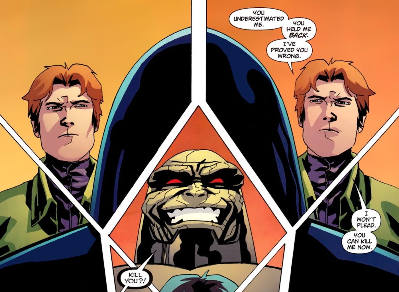 Lex Luthor Meets Darkseid