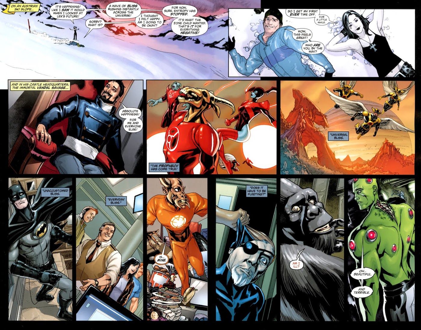 Lex Luthor Spreads Happiness