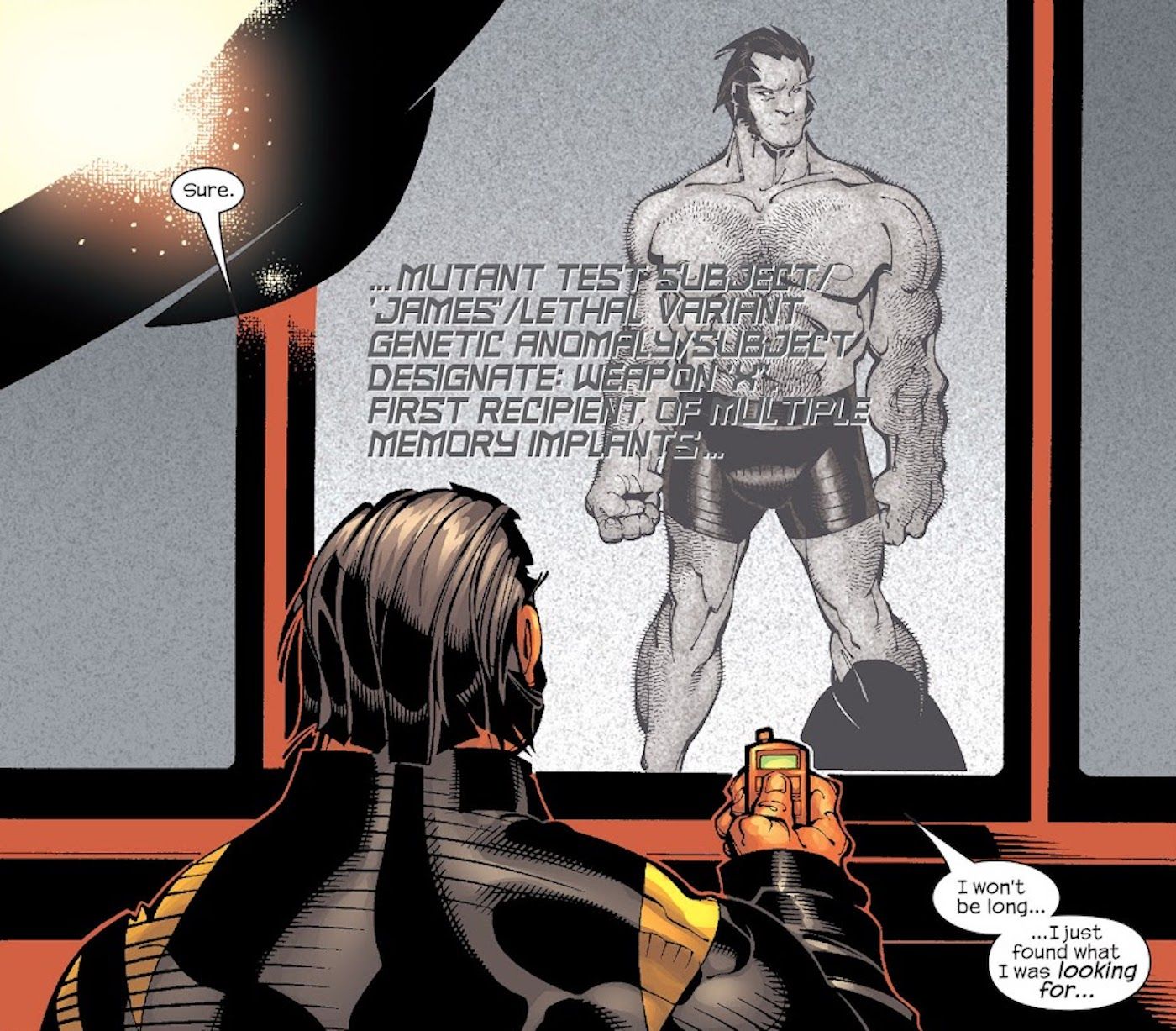 Logan Discovers Weapon X