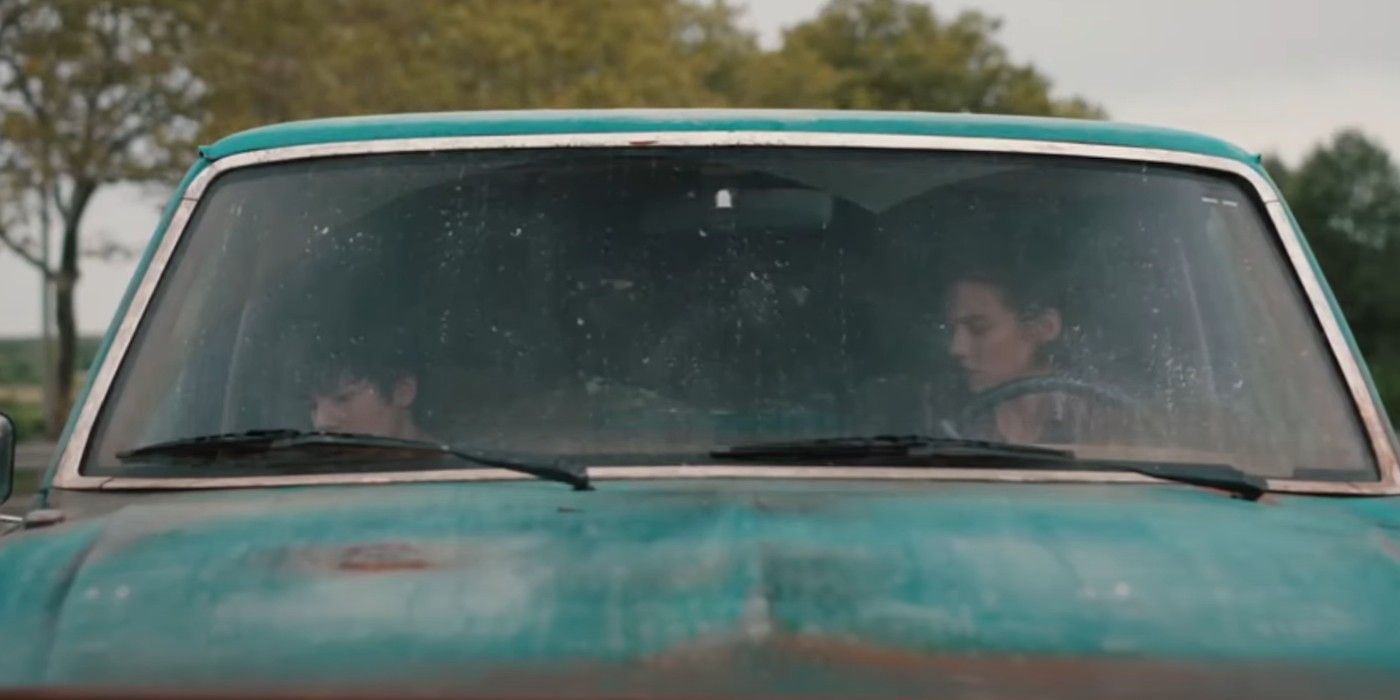 Logan Kim as Hershel and Lauren Cohan as Maggie in Walking Dead Dead City