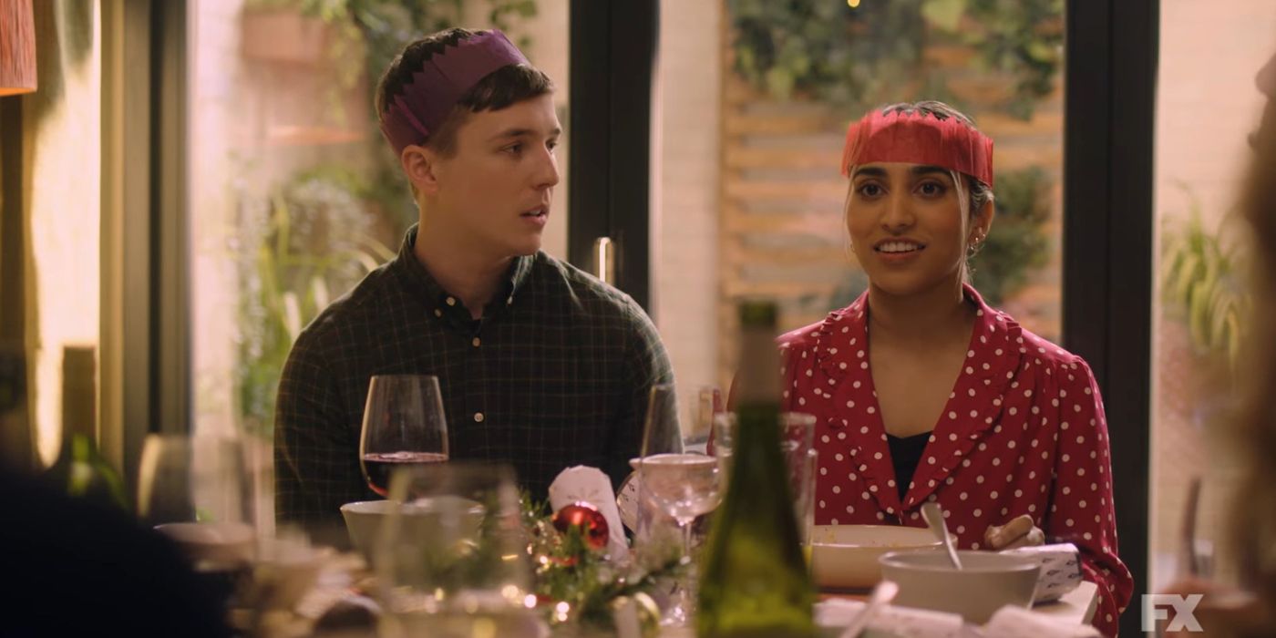 Luke and Maya at the table in Breeders