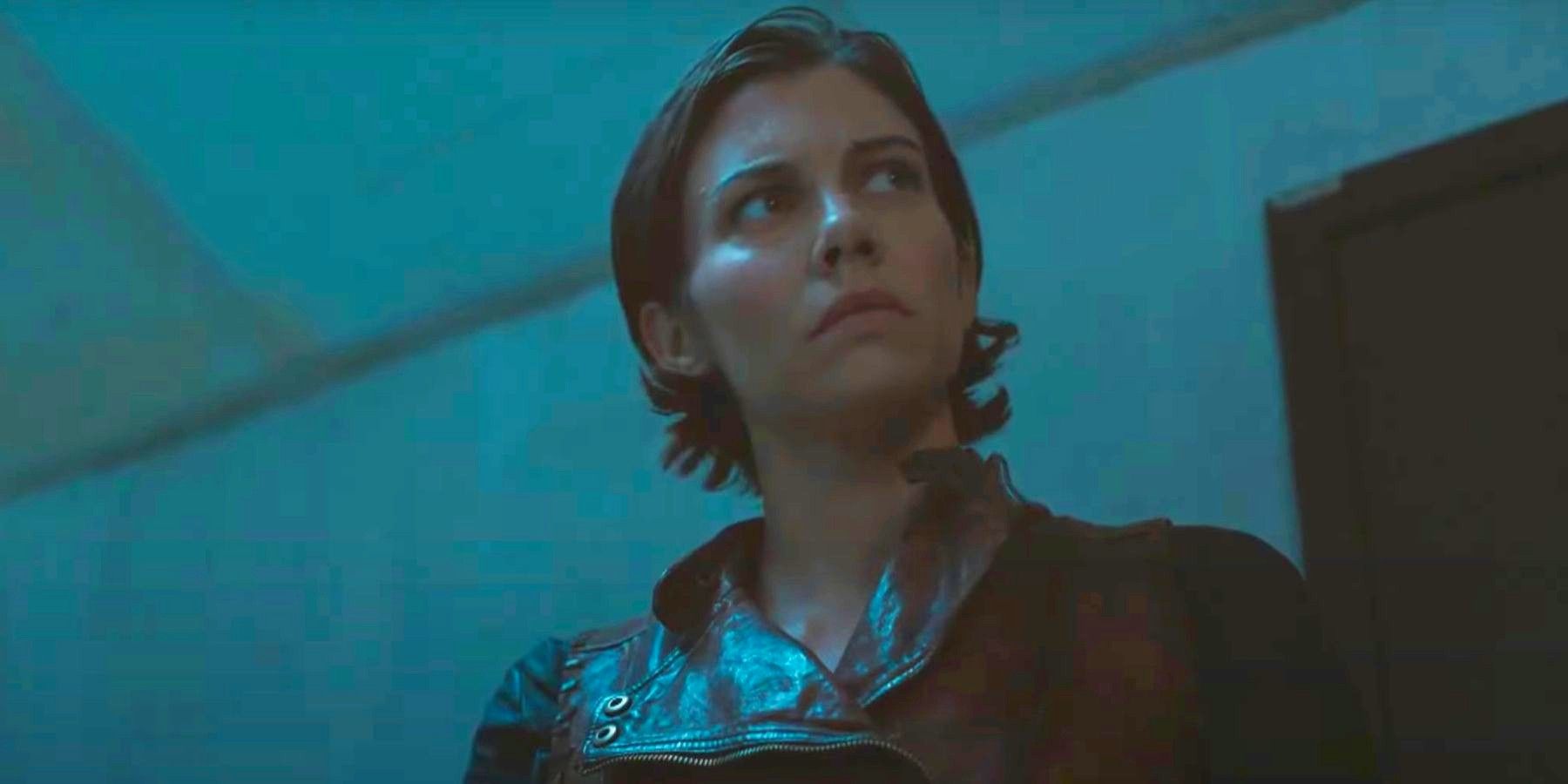 Maggie looking worried in The Walking Dead Dead City episode 4