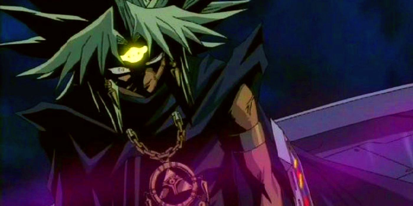 Marik from Yu-Gi-Oh! looking scary