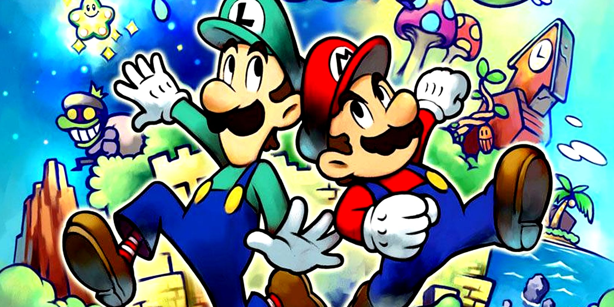 Mario and Luigi Superstar Saga RPG Video Game