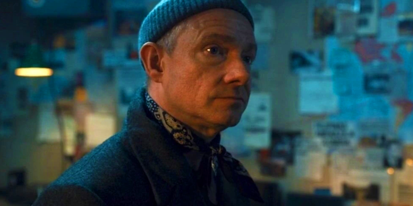 Martin Freeman as Everett K Ross, a Skrull, in Secret Invasion