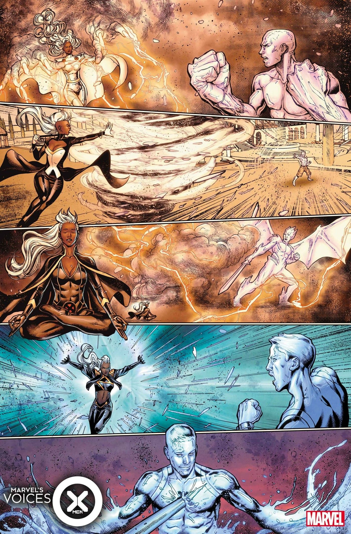 Marvels Voices X-Men Storm and Iceman-1