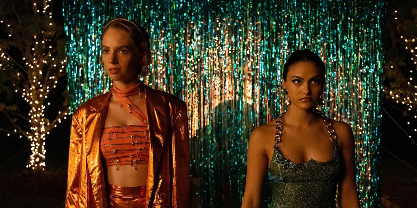 Maya Hawke and Camila Mendes show up at a party in Do Revenge