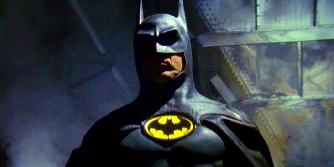 Michael Keaton's Batman in 1989 Batman film