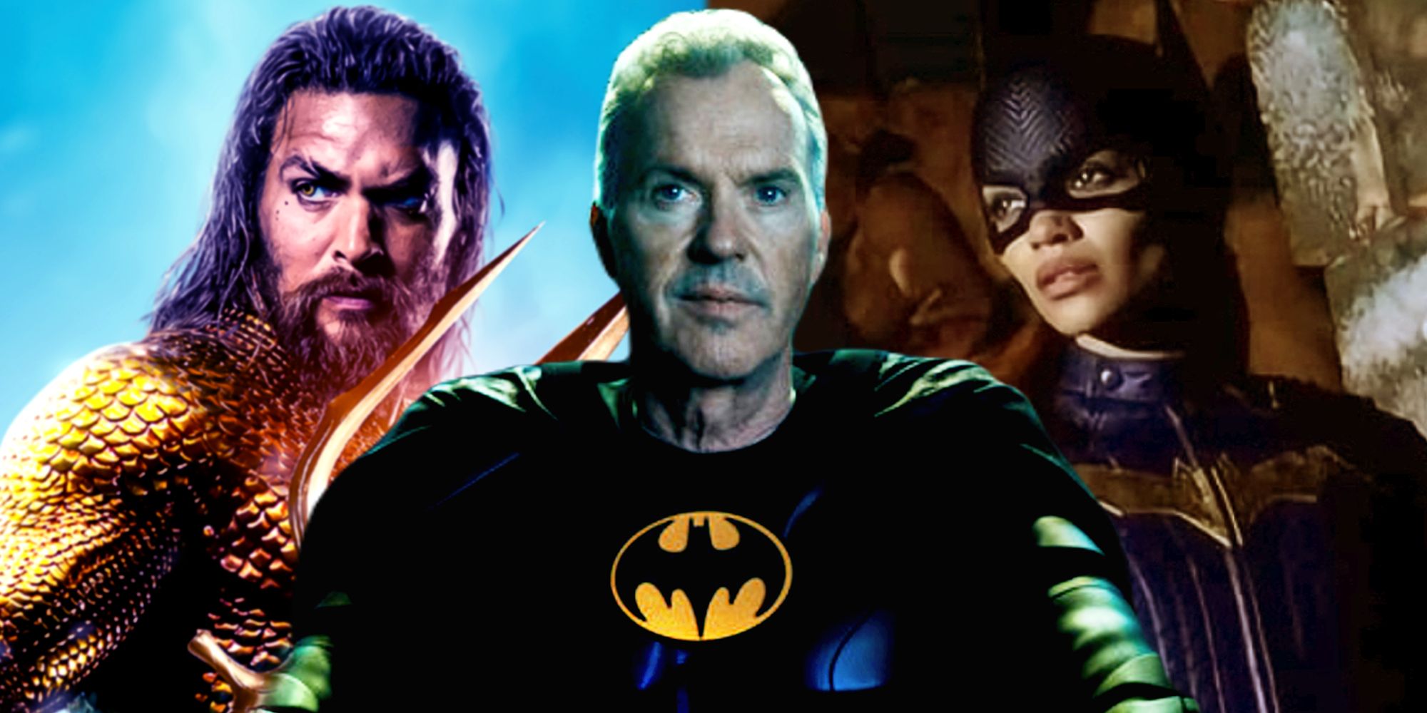 Michael Keaton's Batman in Batgirl and Aquaman 2