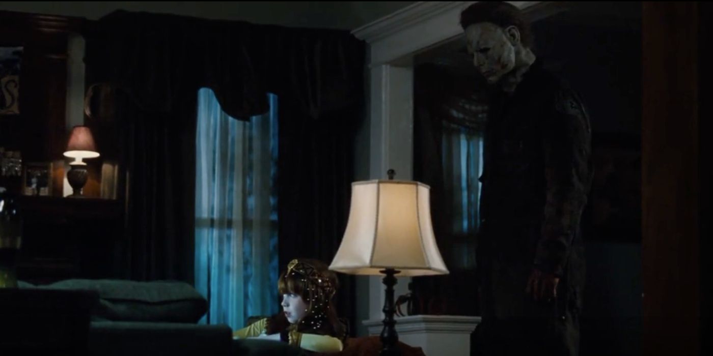 michael myers and lindsey in halloween 2007